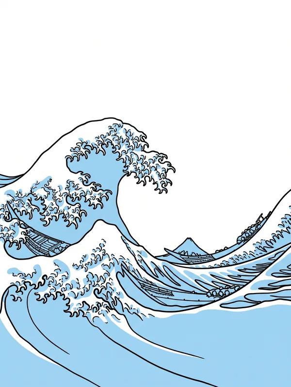 The Wave screensaver